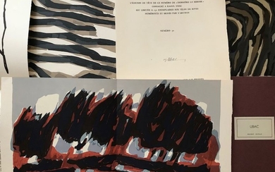 UBAC Raoul «Derrière le Miroir» 1964 édition luxe…