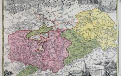Zollmann Map of Saxony, Germany