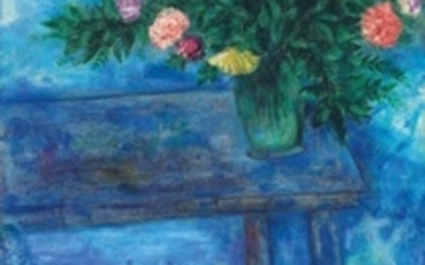 Marc Chagall (1887-1985), Nu sous la table