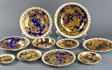 (lot of 65) Royal Crown Derby partial china service