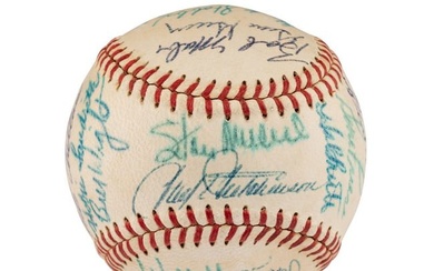 A 1958 St. Louis Cardinals Team Signed Autograph Baseball Featuring Stan Musial (JSA Letter of Authe
