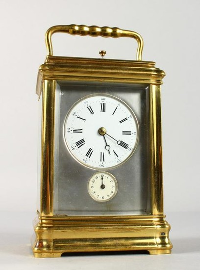 A 19TH CENTURY FRENCH GRANDE SONNERIE, PETITE SONNERIE