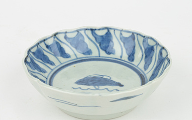 A 19th century Japanese porcelain bowl.