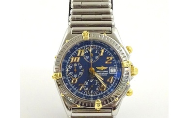 A Breitling Chronomat automatic gentleman's wristwatch, the ...