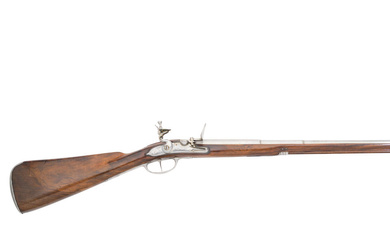 A French 18-Bore Flintlock Sporting Gun By Pielteiran Planchan A...