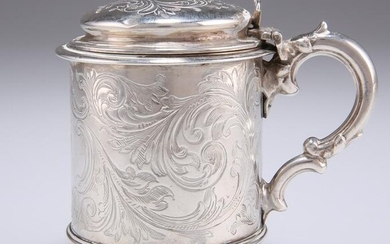 A VICTORIAN SILVER MUSTARD POT, by George