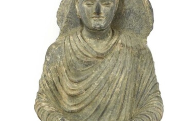 A Gandhara grey schist Buddha