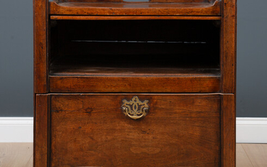 A George III mahogany commode