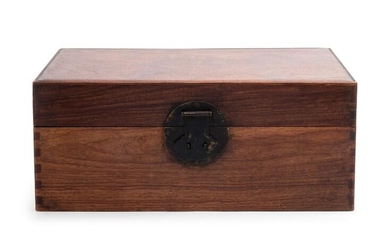 A Huanghuali Wood Rectangular Box