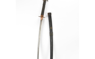 A Japanese Edo period Katana sword by Kawabe Suishinshi Masa...