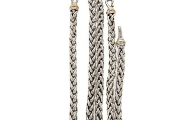 A Matching Necklace & Bracelet by David Yurman