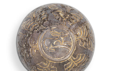 A Sasanian gilt silver bowl