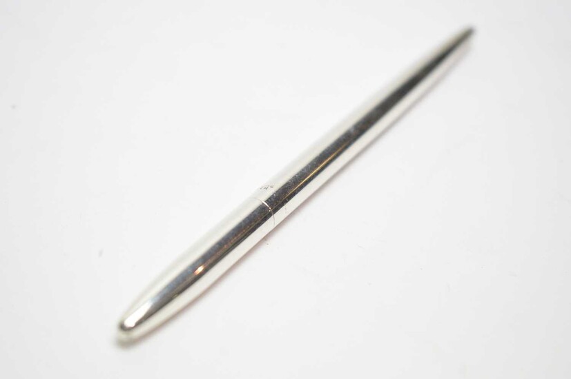 A Tiffany and Co white metal pen