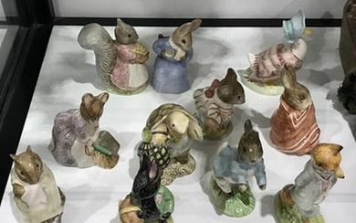 A collection of Beswick Beatrix Potter figures, ((10)