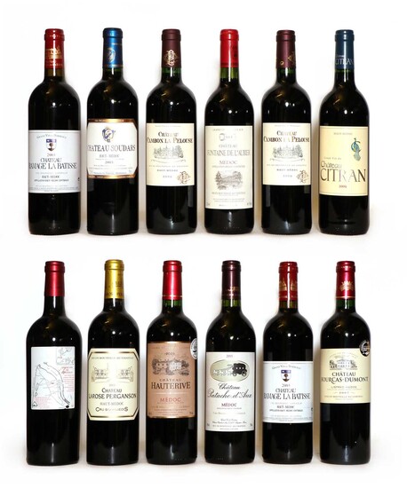 A collection of Medoc wines