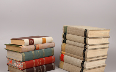 A set of 12 books of craftsmanship, mid 20th century.