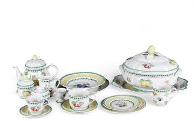 A set of 62 pieces of porcelain “French Garden Vienne/Fleurence”, Villeroy & Boch, Germany.
