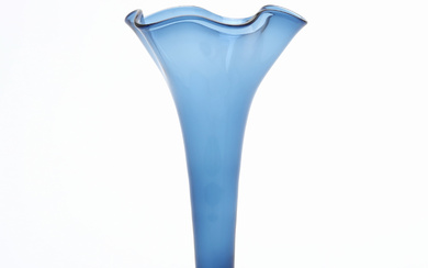 ANNE NILSSON. A glass vase, Orrefors, second half of the 20th century.