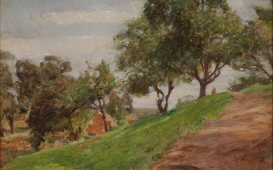 Alice Marian Ellen Bale (1875 - 1955) - By Campbell Creek 24 x 32.5 cm