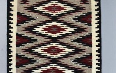 Alice Robinson Navajo Butterfly, Step Woven Rug