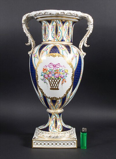 Amphorenvase / An amphora vase, Carl Thieme, Potschappel / Dresden,...