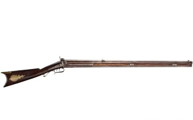 An American combined rifle, a so-called "Plain Rifle"