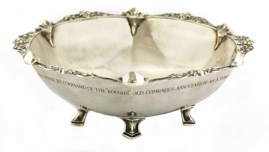 An Arts and Crafts silver bowl