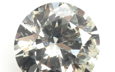 An unmounted brilliant-cut diamond weighing 1.10 ct.