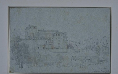 Anonimo, XIX sec. Castello romano 1844