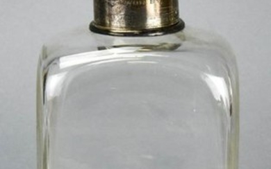 Antique C 1930 Silver Decanter Bottle Trophy