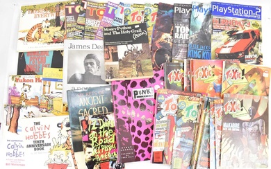 Approximately 108 various comic books, comic magazines etc, to include...