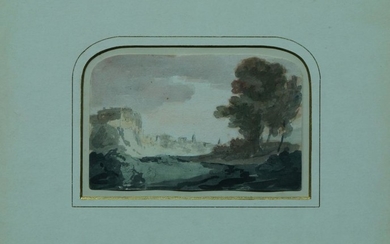 Attributed to James Russell, British 1720-1763- Landscape...