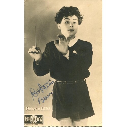 BENZI ROBERTO: (1937- ) French Conductor. A former child pro...