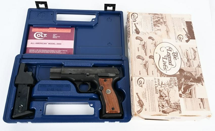 BOXED COLT 2000 ALL AMERICAN FIRST Ed. 9mm PISTOL