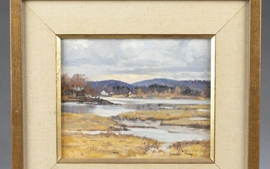 Bernard Corey, "Gloucester Marshes," 20th c.