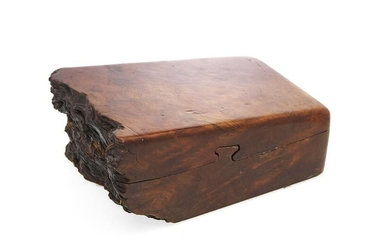 Biomorphic Wooden Box