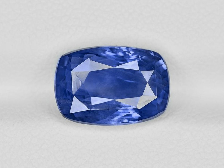 Blue Sapphire - 4.66 ct - Sri Lanka - Cushion - with