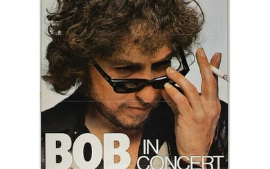 Bob Dylan 1978 European Tour Poster