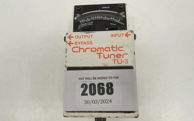 Boss TU-3 Chromatic TunerCondition Report There is no condition report...