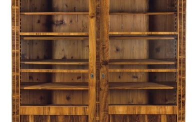 A Large Biedermeier Bookcase