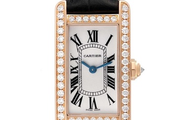 Cartier Tank Americaine Small Rose