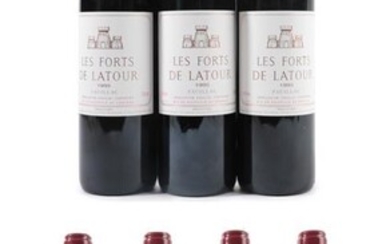Château Latour ''Les Fortes De Latour'' 1995 Pauillac (seven bottles)...
