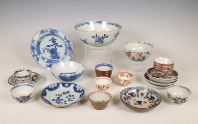 China and Japan, a collection of Imari and blue and white porcelain, 18th century and later