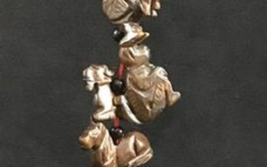 Chinese Zodiac Animals Modern Agate carved