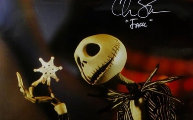 Chris Sarandon Signed Nightmare Before Christmas 16x20 "Jack" Photo-Beckett