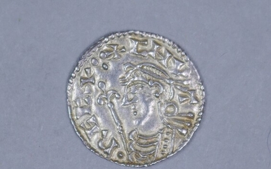 Cnut (1016-1035) - Silver Penny, short cross type, 17.6mm,...