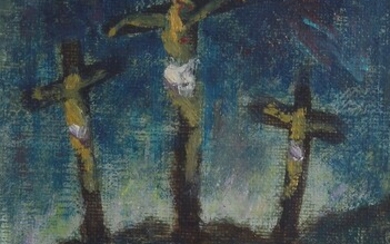 Mariano Ilardi (Palermo, 1921 - Firenze, 1996), Crucifixion