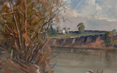 DORA TOOVEY (1898 - 1986) Nepean River near Windsor, 1972...