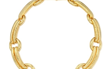 David Webb Gold Necklace
