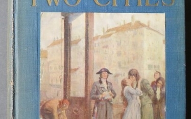 Dickens, Tale of Two Cities, Wheelwright illustr 1925